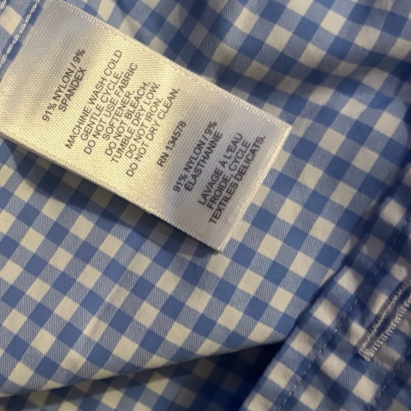 Vineyard Vines Big Boy’s Gingham Performance Short Large Size 16 - Picture 7 of 8